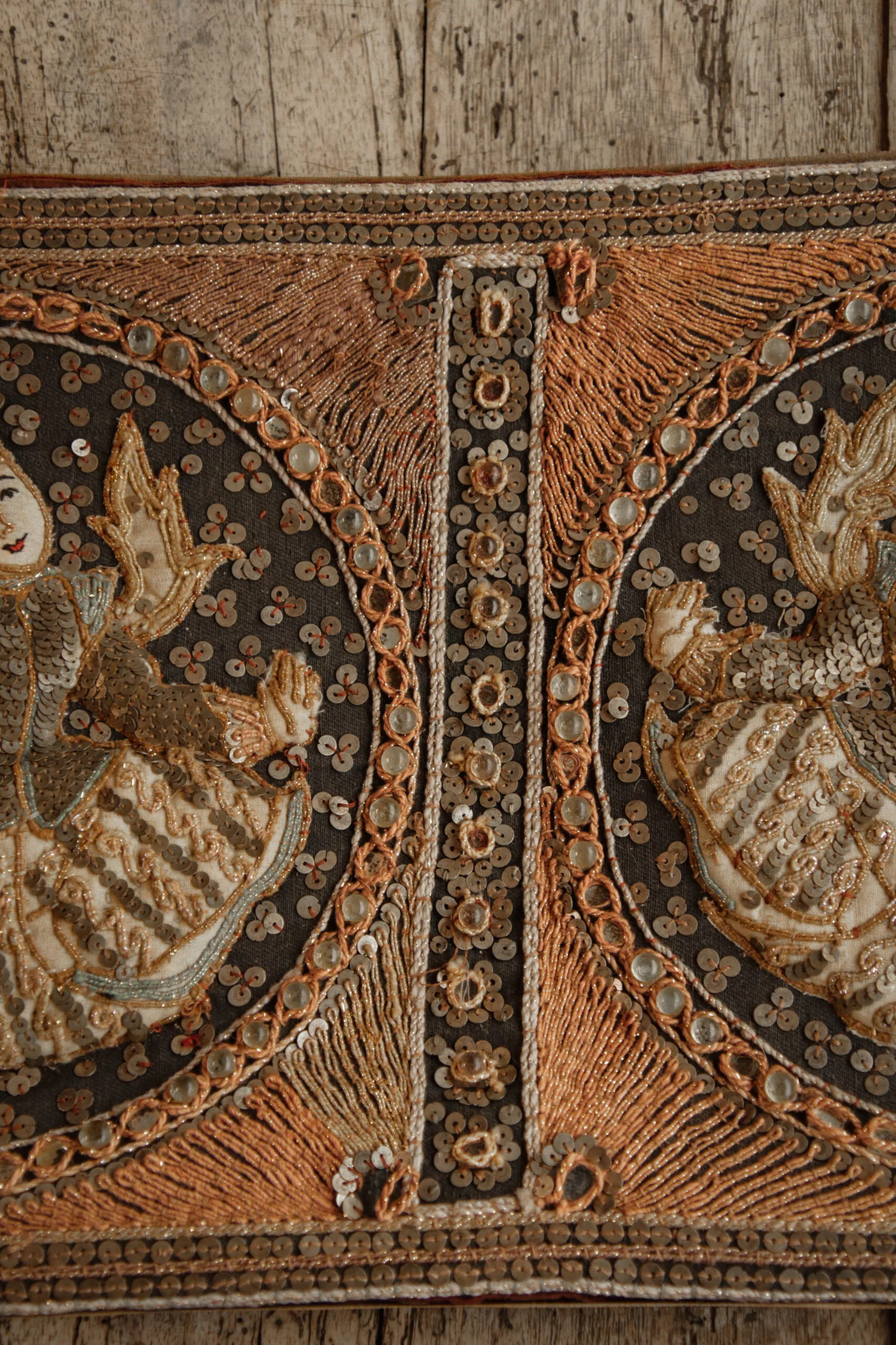 Tapisserie murale birmane Kalagas ancienne – Image 3