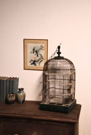Ancienne cage à oiseaux 19eme