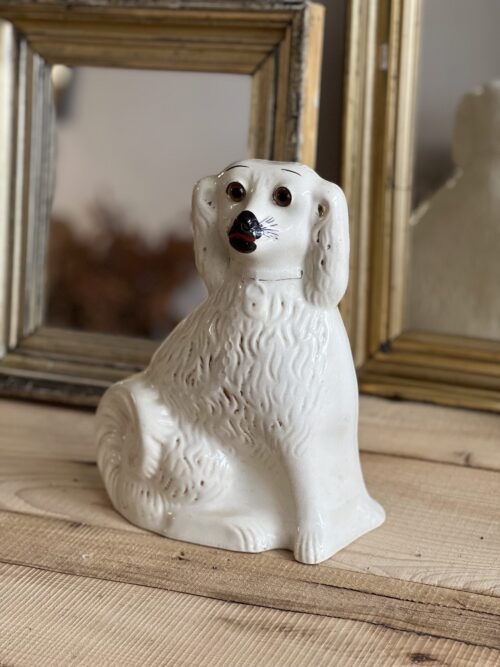 Staffordshire  "cavalier king Charles" en porcelaine – Image 2