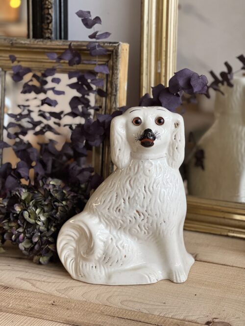 Staffordshire  "cavalier king Charles" en porcelaine – Image 10