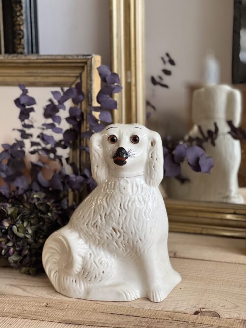 Staffordshire  "cavalier king Charles" en porcelaine – Image 9