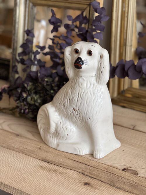 Staffordshire  "cavalier king Charles" en porcelaine – Image 3