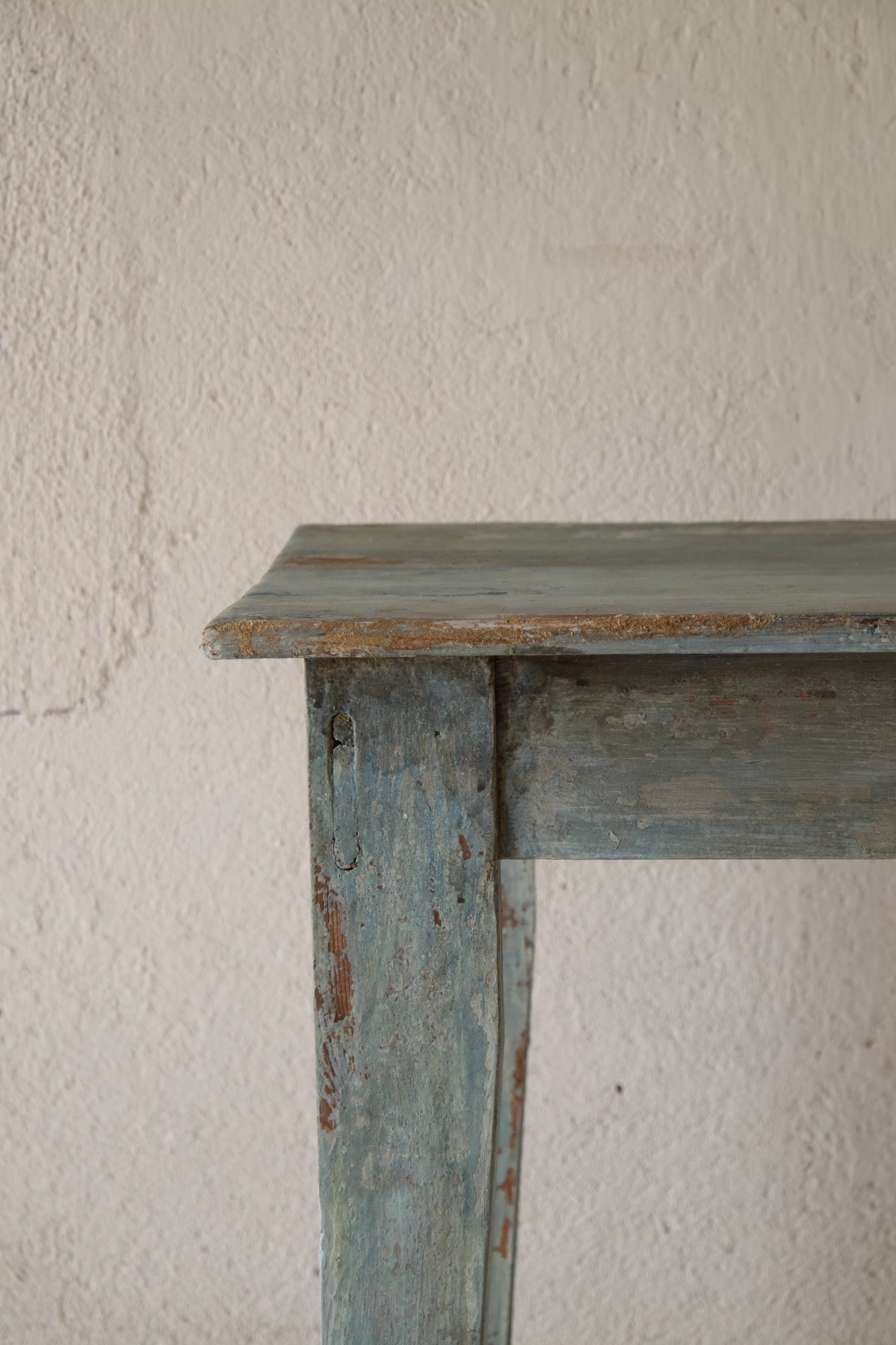 Petite table patiné bleu – Image 30