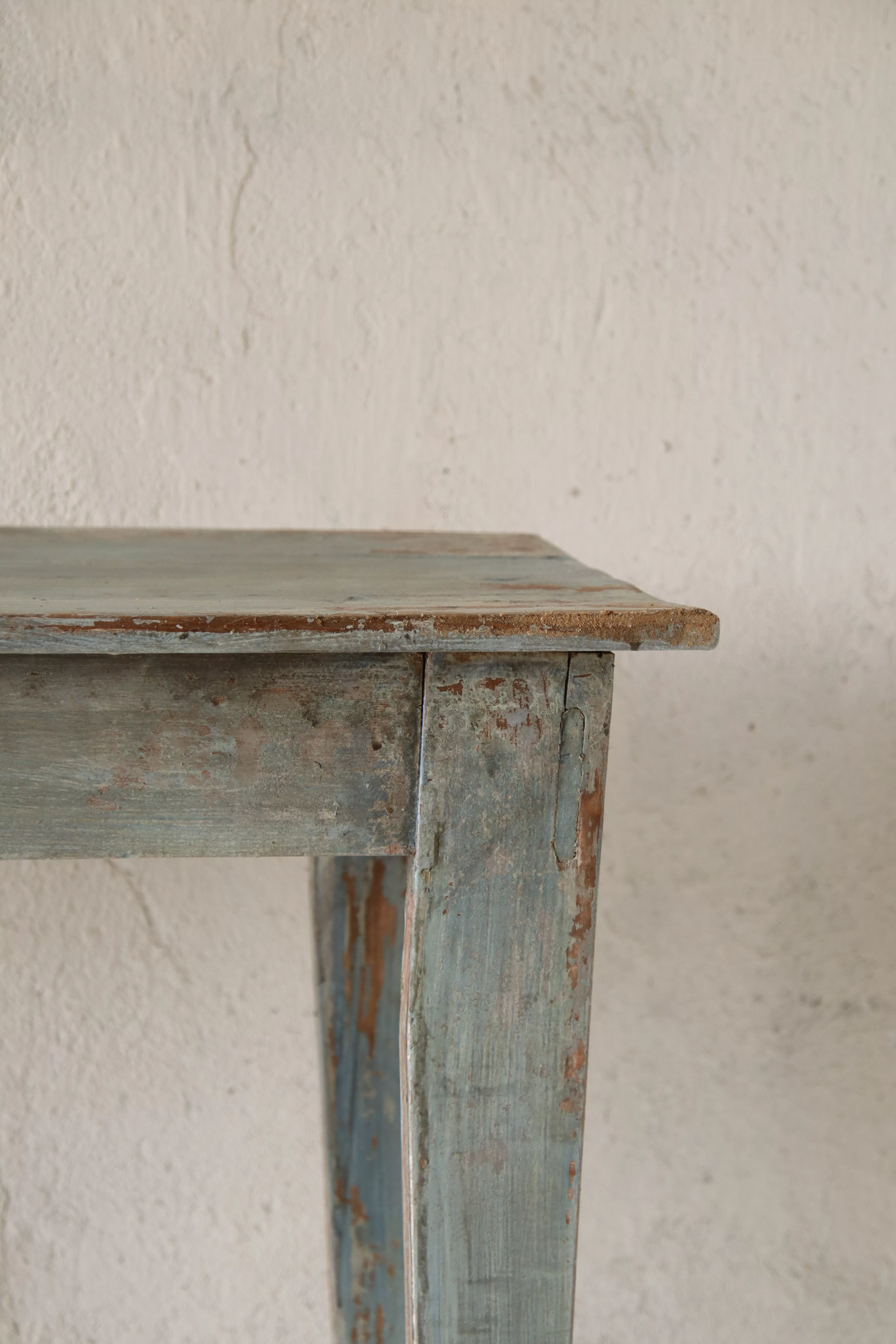 Petite table patiné bleu – Image 29