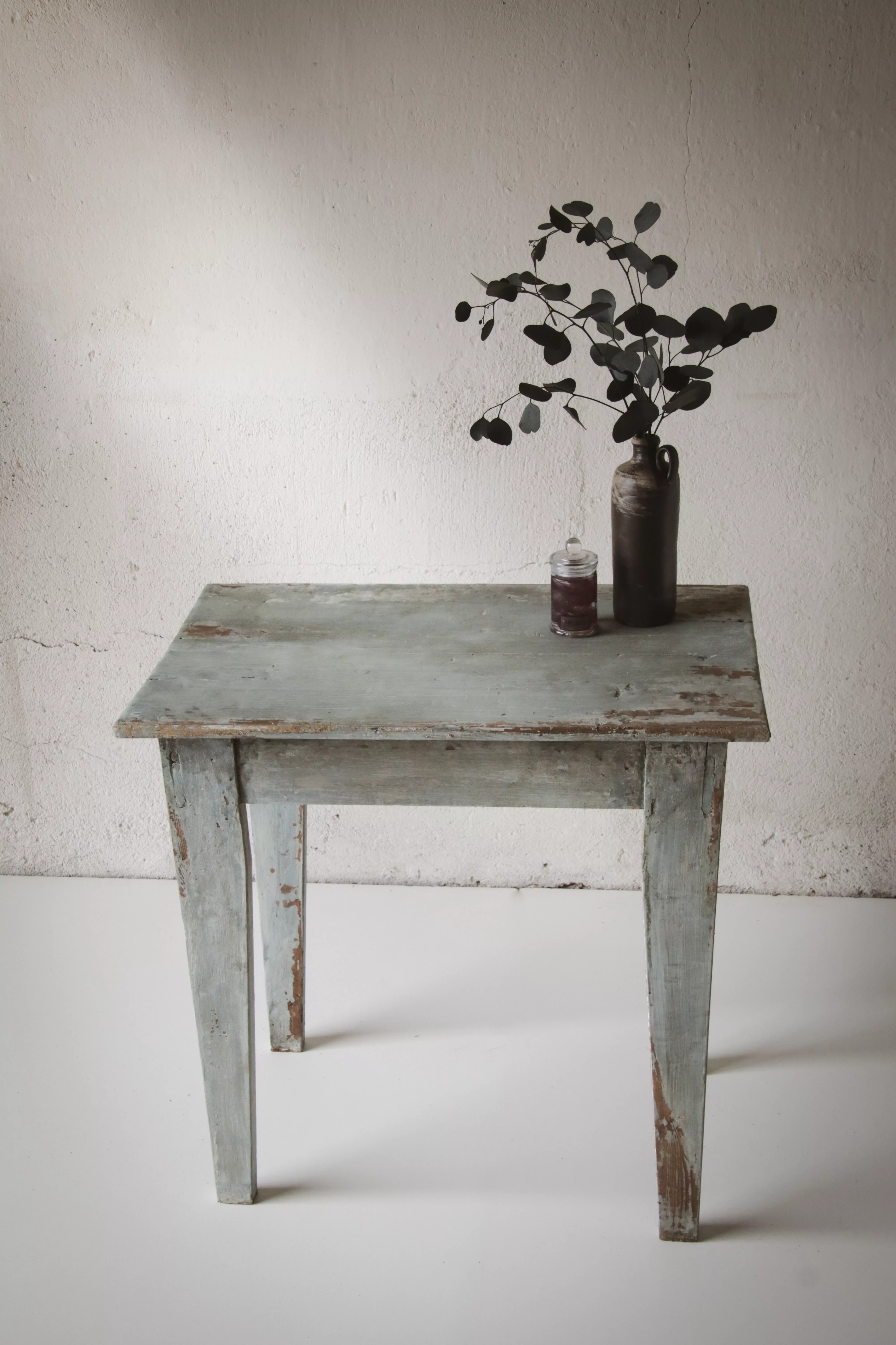 Petite table patiné bleu – Image 19