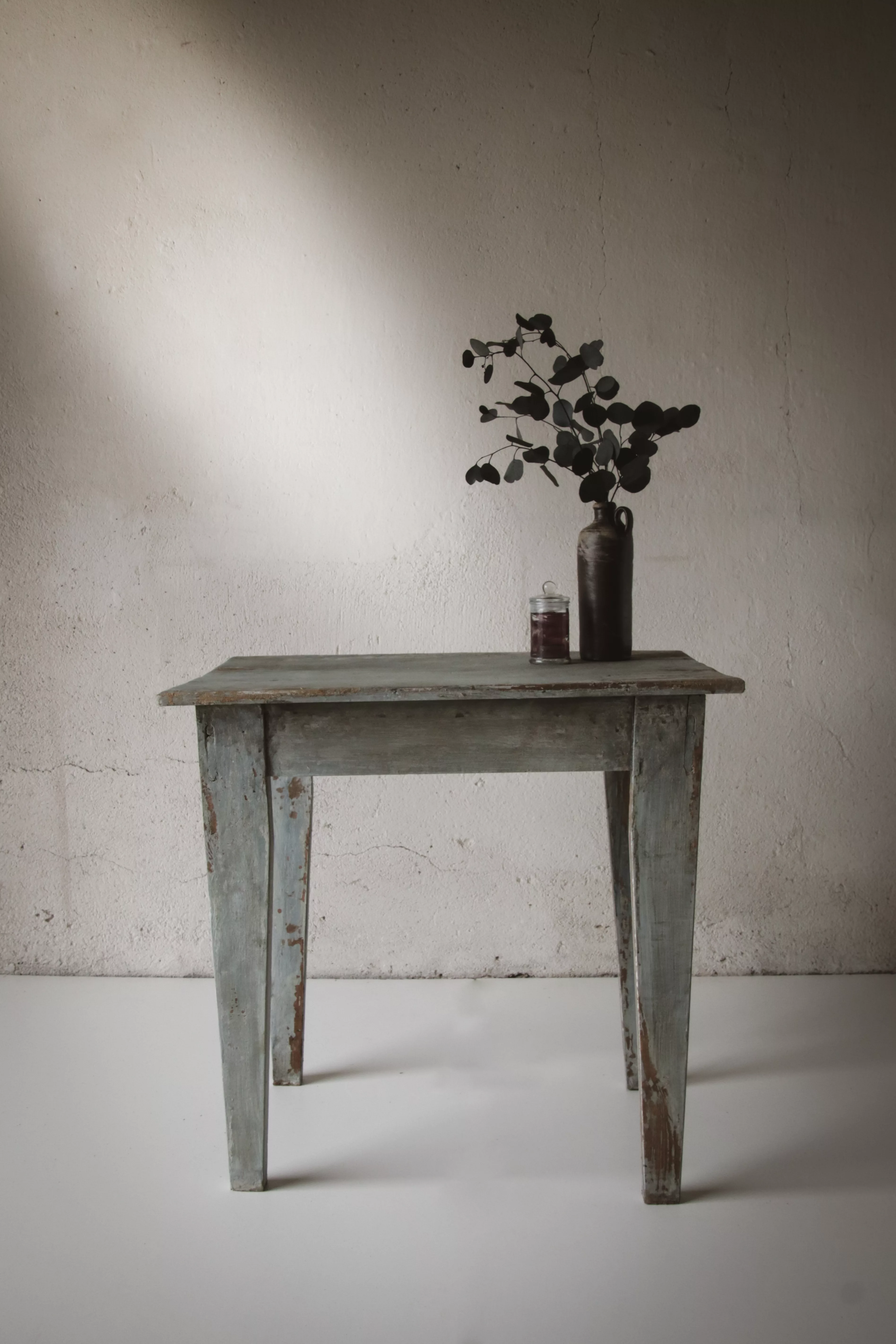 Petite table patiné bleu – Image 16