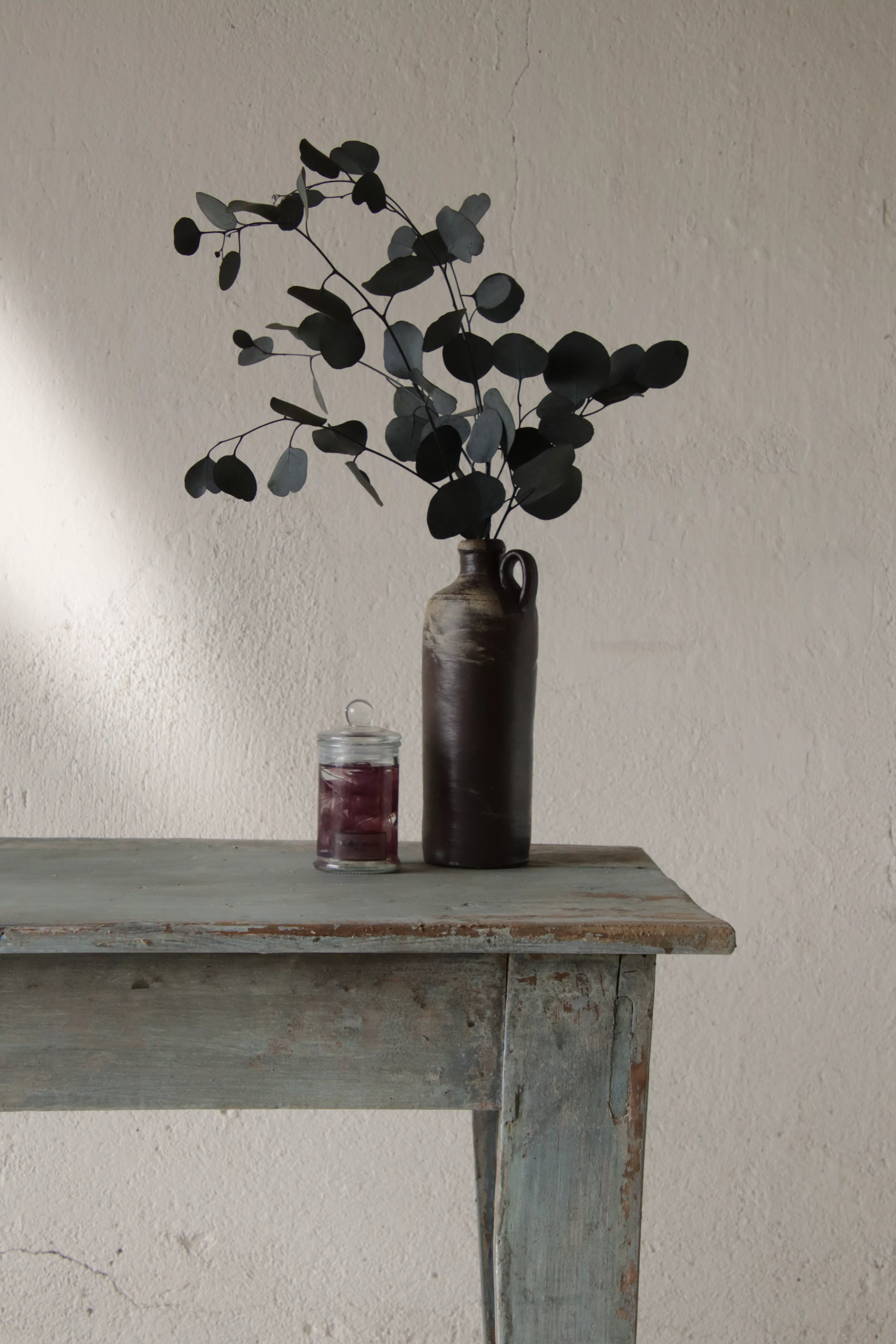 Petite table patiné bleu – Image 15