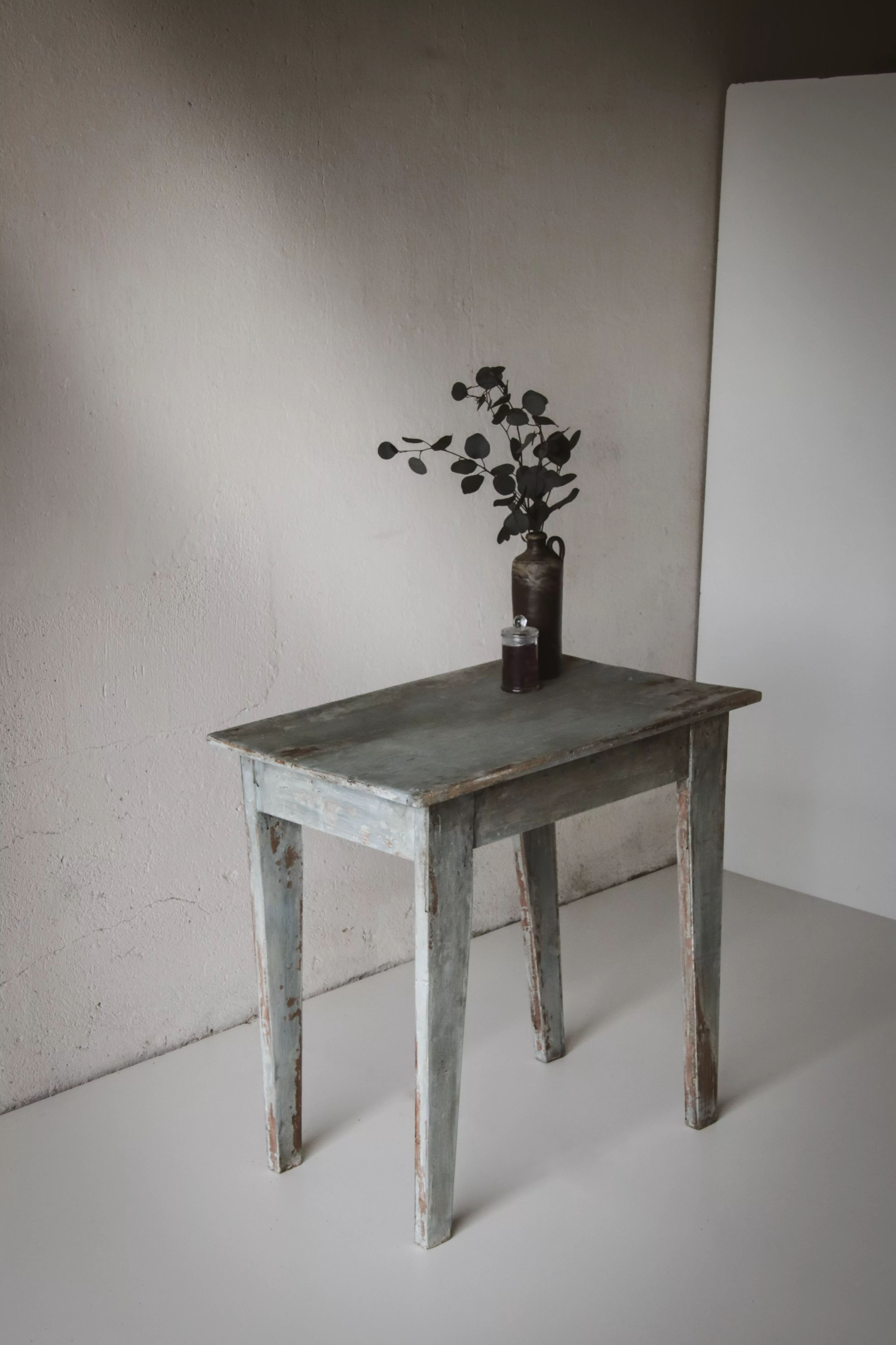 Petite table patiné bleu – Image 13