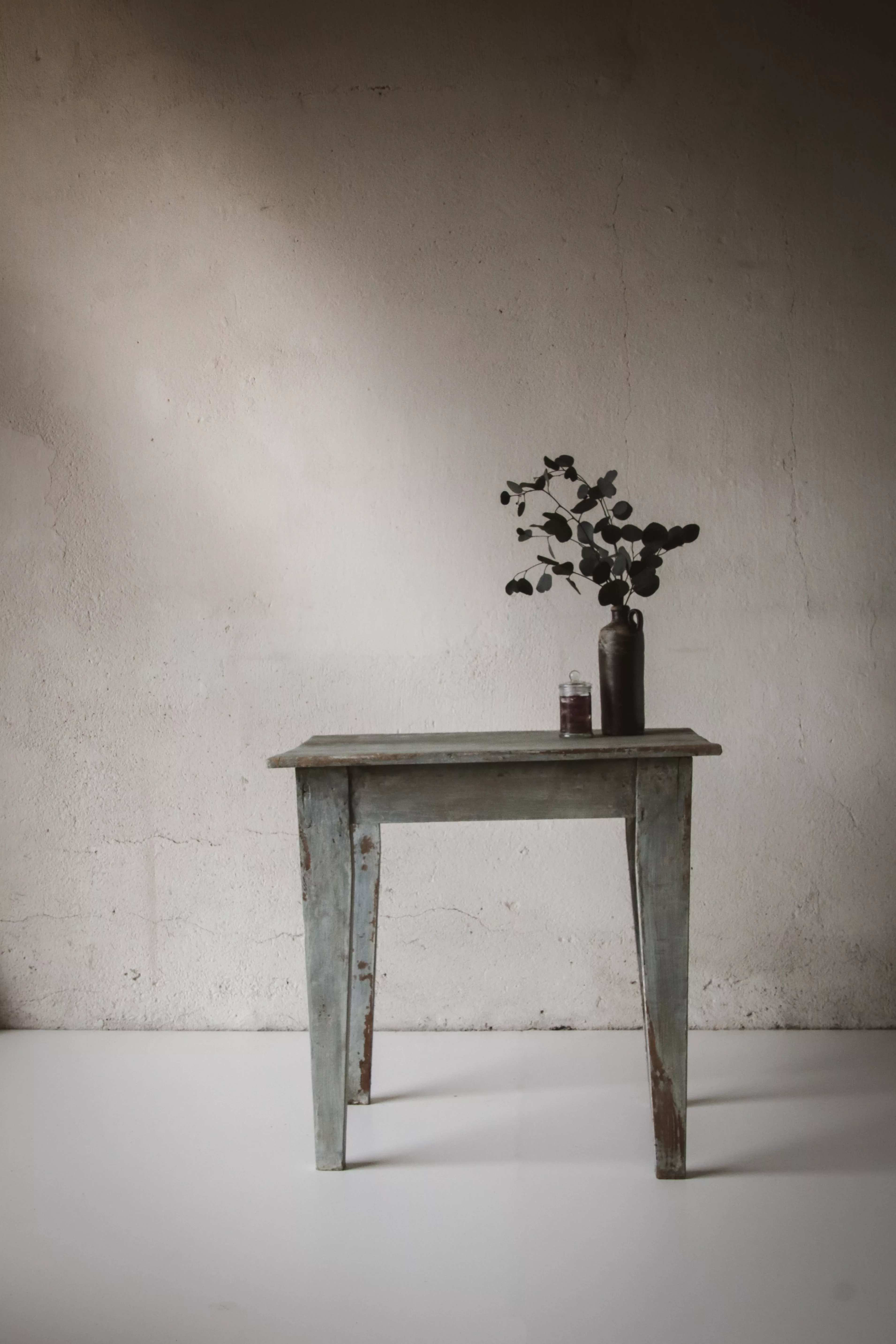 Petite table patiné bleu – Image 11