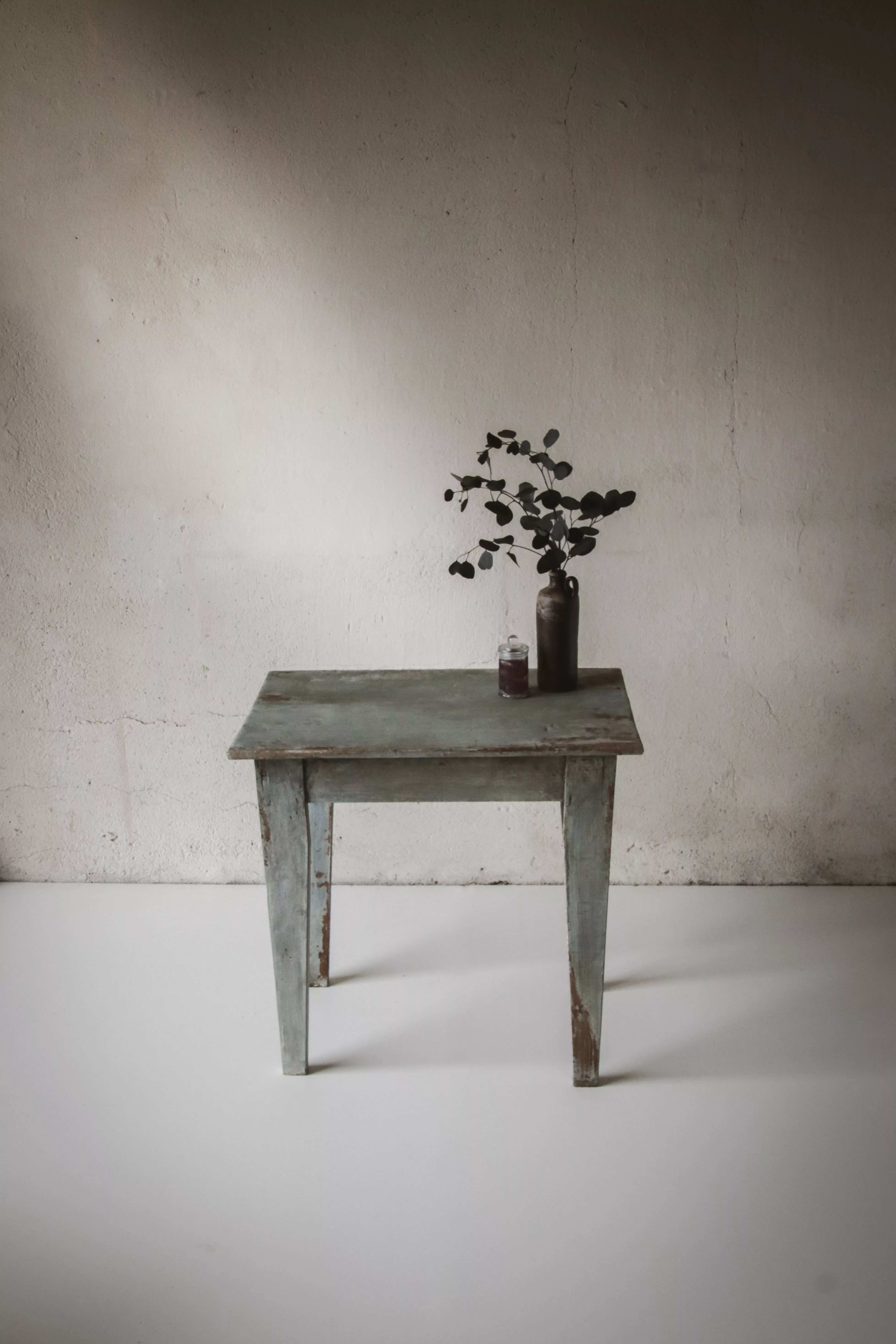 Petite table patiné bleu – Image 10