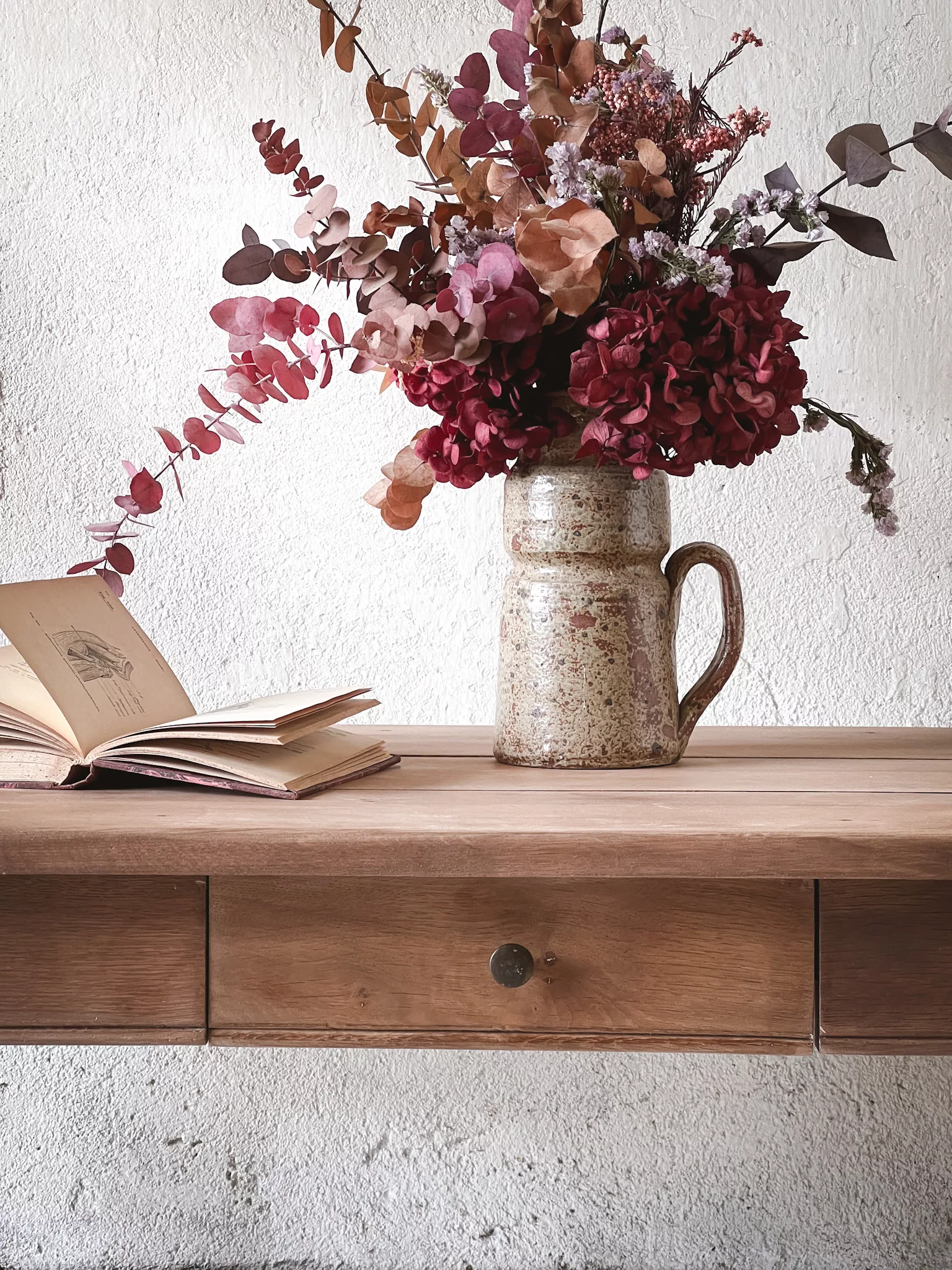 Table basse en bois massif avec tiroir – Image 14