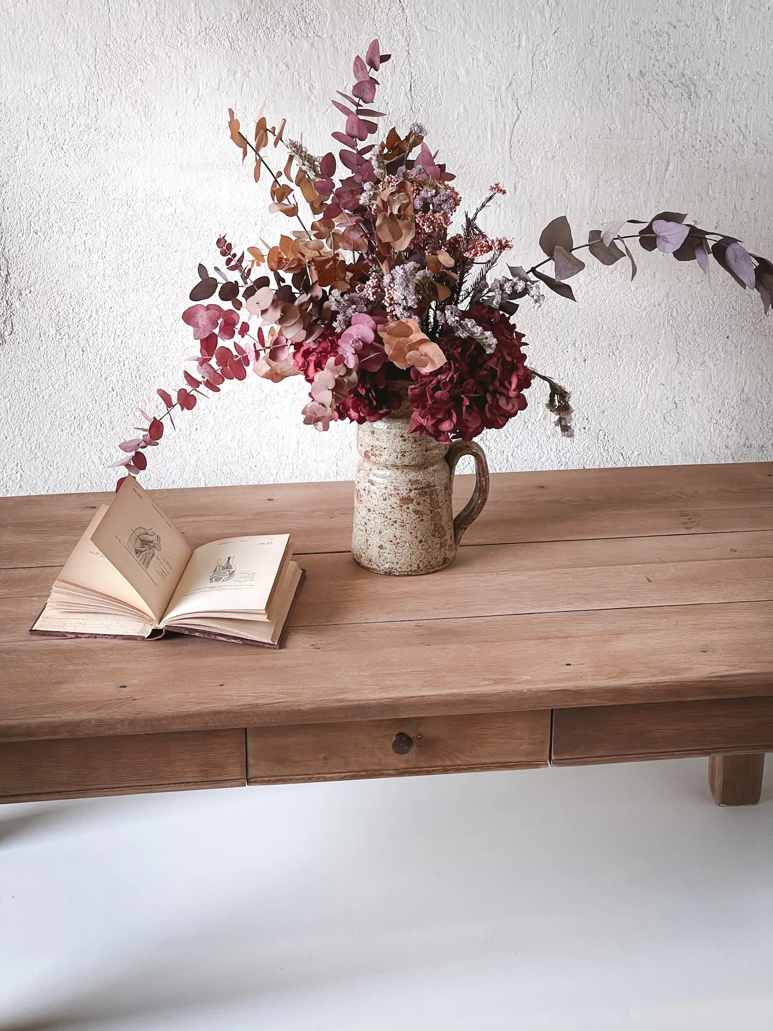 Table basse en bois massif avec tiroir – Image 12